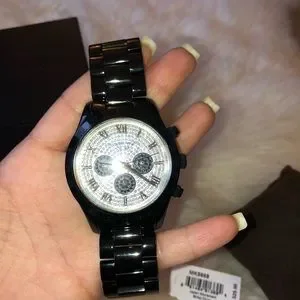MICHAEL Michael Kors | Accessories | Black Oversized Layton  display picture 1